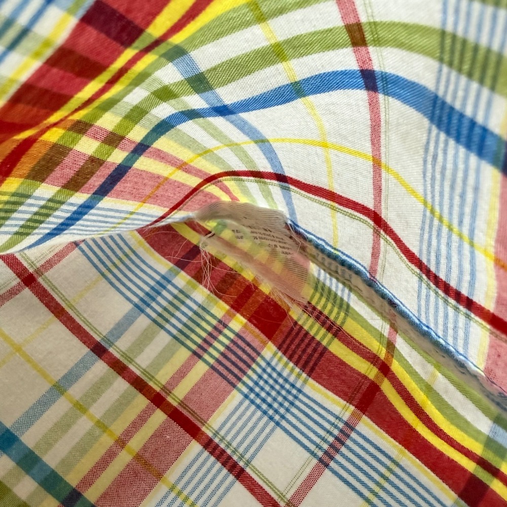 Scotch & Soda Mens XL Plaid Button Down Shirt Multicolor Check Amsterdam Couture - Picture 7 of 7